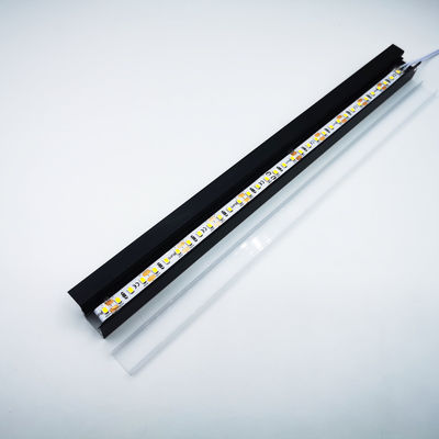 3500K উষ্ণ সাদা অ্যালুমিনিয়াম Recessed LED ক্যাবিনেটের আলো প্রদর্শনী জন্য