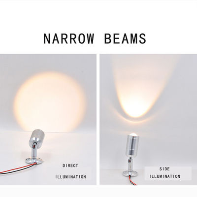 আধুনিক 3W LED সিলিং স্পটলাইট 3000K-6000K অ্যালুমিনিয়াম 80Ra 30 000-ঘন্টা জীবনকাল