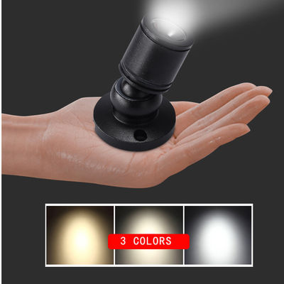 রঙের তাপমাত্রা সামঞ্জস্যযোগ্য 3W আধুনিক LED স্পট লাইট