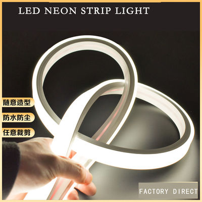 1000lm DC 12V IP55 সিলিকন LED স্ট্রিপ লাইট আউটডোর / ইনডোর সজ্জা জন্য