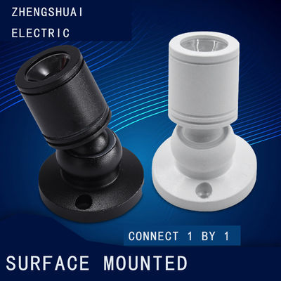 ZS-1001 আধুনিক অ্যালুমিনিয়াম 3W IP44 LED মিনি স্পট লাইট 3000K/4000K/6000K 80CRI সহ