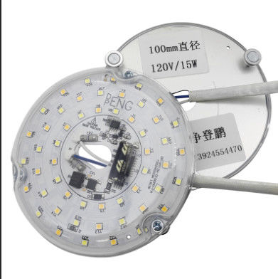 ইটিএল সার্টিফিকেট সহ LED ফ্যান লাইটের জন্য 120V 15W ড্রাইভারহীন ডায়া 100 মিমি নেতৃত্বাধীন মডিউল