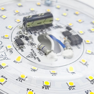 15W 100MM LED লাইট ইঞ্জিন ডাইনিং রুমের জন্য 120V সিলিং ফ্যান প্যানেল রিট্রোফিট কিট DOB মডিউল সহ LED সিলিং ফ্যান লাইট প্রতিস্থাপন