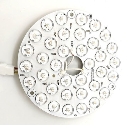 হাই লুমেন 230V 15W 110MM 36V 3CCT স্পেয়ার পার্ট সিলিং ফ্যান পিসিবি বোর্ড ড্রাইভার কম এলইডি মডিউল ডিমিং এবং রঙ সমন্বয়