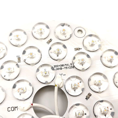 হাই লুমেন 230V 15W 110MM 36V 3CCT স্পেয়ার পার্ট সিলিং ফ্যান পিসিবি বোর্ড ড্রাইভার কম এলইডি মডিউল ডিমিং এবং রঙ সমন্বয়