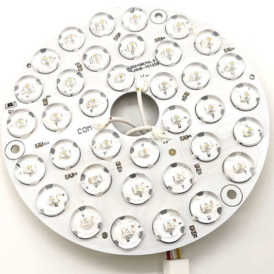 হাই লুমেন 230V 15W 110MM 36V 3CCT স্পেয়ার পার্ট সিলিং ফ্যান পিসিবি বোর্ড ড্রাইভার কম এলইডি মডিউল ডিমিং এবং রঙ সমন্বয়
