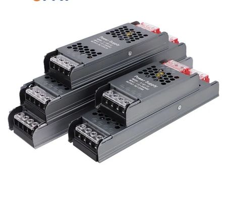 আল্ট্রা পাতলা এবং পাতলা পাওয়ার সাপ্লাই 12V/24V 60W 100W 150W LED ড্রাইভার LED স্ট্রিপ লাইট টিন বক্সের জন্য স্যুইচিং পাওয়ার সাপ্লাই
