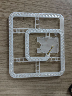 লাইট ফিক্সচার SMD LED PCB মডিউল 120V 3/5CCT প্রতিস্থাপন গোলাকার লেন্স LED লাইট মডিউল সিলিং প্যানেলের জন্য