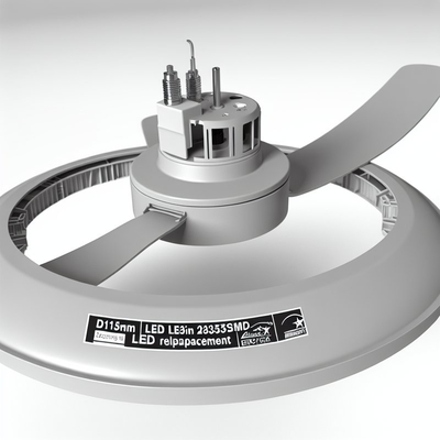 Dia135mm 2835SMD LED সিলিং ফ্যান লাইট প্রতিস্থাপন - শক্তি তারকা সনদপ্রাপ্ত