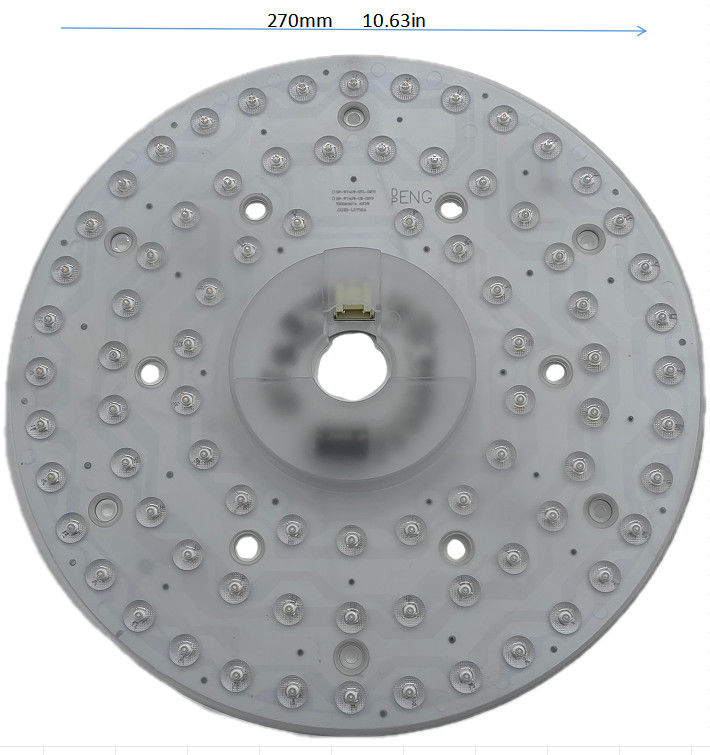 10.63" 270 মিমি গোলাকার LED সিলিং লাইট প্রতিস্থাপন 120v সিলিং ফ্যান বাল্ব FCC ETL CB CE LVD EMC সার্টিফিকেট