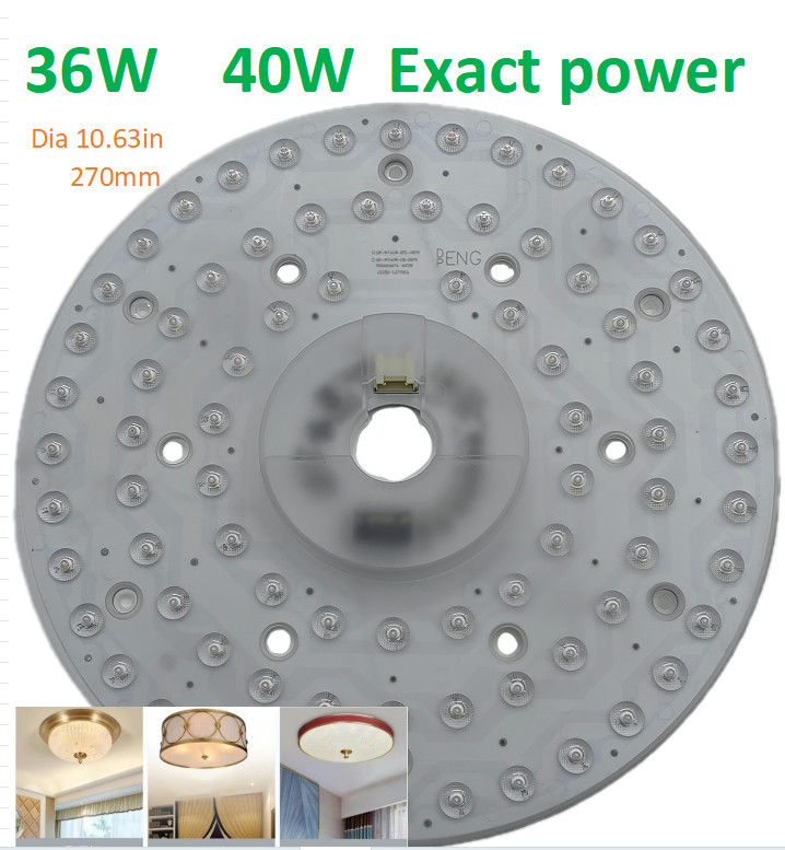 10.63" 270 মিমি রাউন্ড LED সিলিং লাইট প্রতিস্থাপন 120v সঙ্গে FCC,ETL,CB,CE,LVD,EMC সার্টিফিকেট