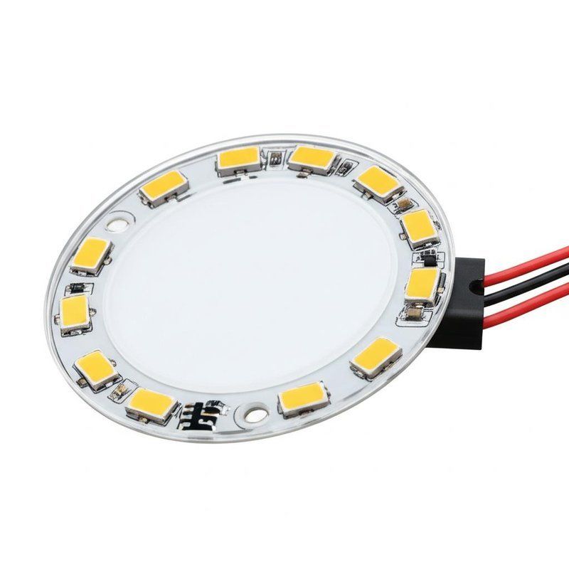 দীর্ঘস্থায়ী কর্মক্ষমতা জন্য অ্যালুমিনিয়াম পিসিবি উপাদান থেকে তৈরি টেকসই Dia135mm ফ্যান লাইট বাল্ব প্রতিস্থাপন