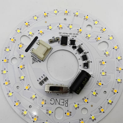 Dia125mm 4.9 ইঞ্চি 24W LED সিলিং ফ্যান লাইট রিট্রোফিট কিট সিলিং লাইট প্রতিস্থাপন কিট 5CCT 3000K 3500K 4000K 5000K 6000K নিয়মিত 12W 18W 24W সুইচ, 2800LM 120V ETL 2 4 ওয়াট
