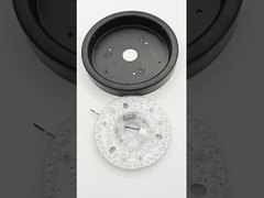 Dia125mm 120V 18W ETL তালিকাভুক্ত সিলিং ফ্যান নেতৃত্বাধীন হালকা প্রতিস্থাপন ডিমমেবল LED হালকা জন্য সিলিং ফ্যান